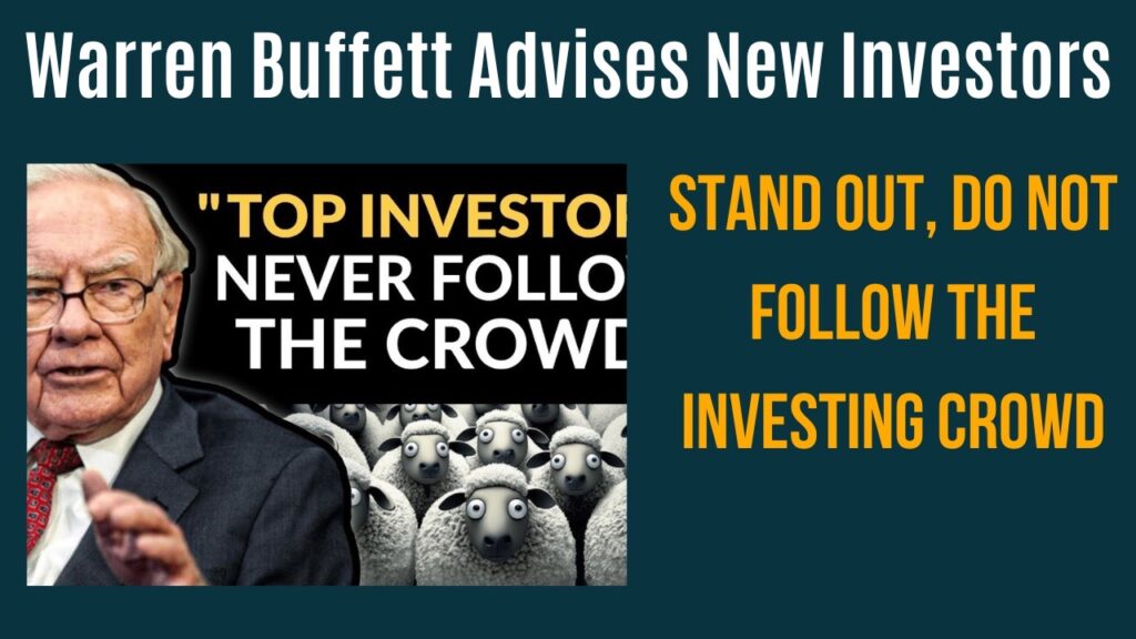 Warren Buffett advises new investors 